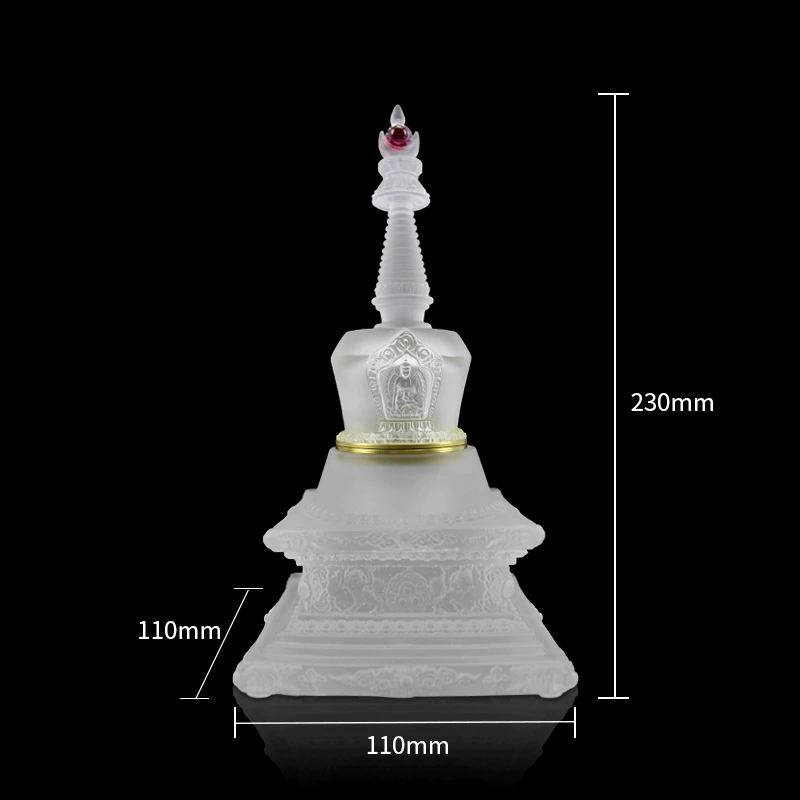 П Bodhipagoda тибетский храм паттерн восемь пагод наслаждаясь дзен настольные подарочные украшения