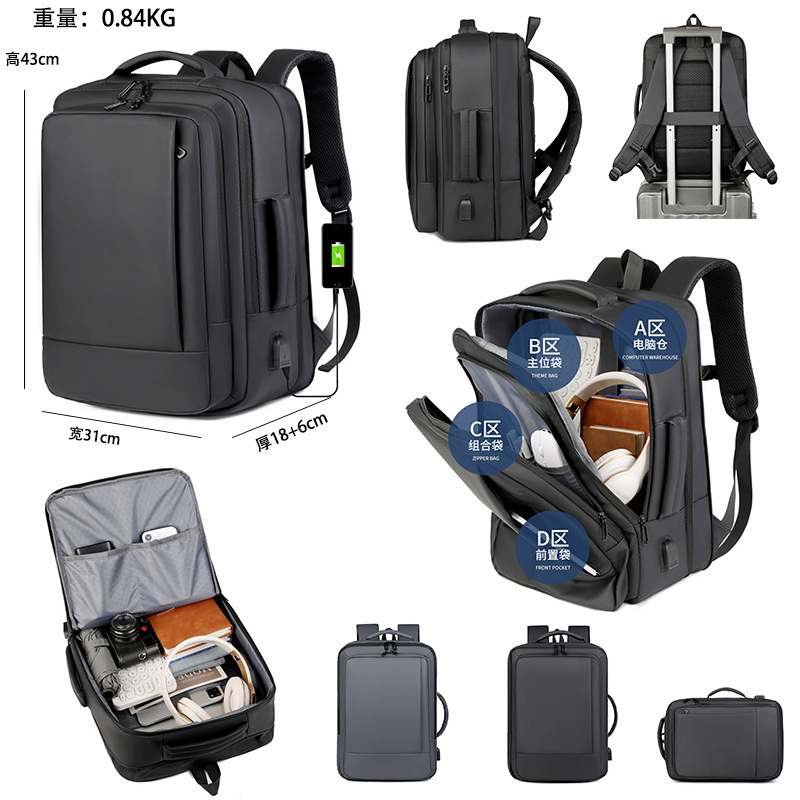 capacious lightweight backpack