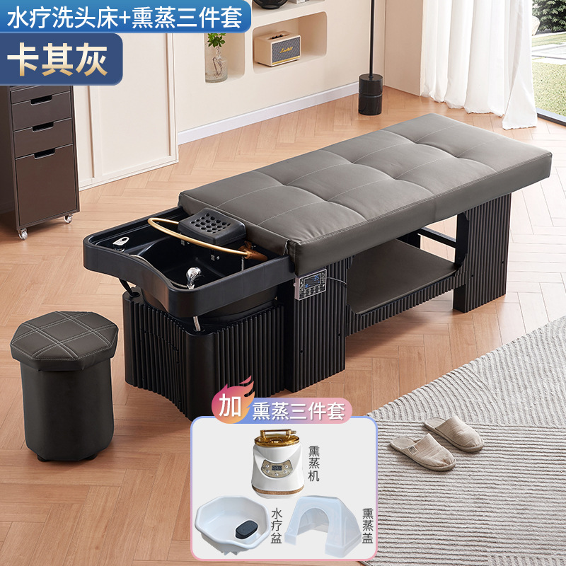 Ceniza de kakí + circulación de agua + fumigación