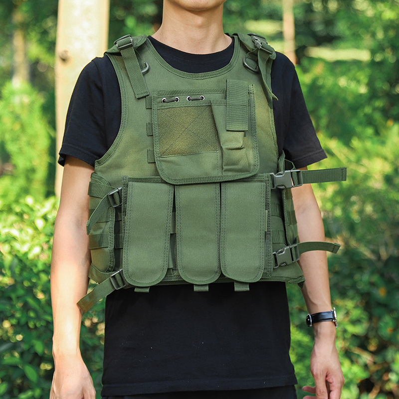 아마존 다기능 조합 조끼 MOLLE 개발 훈련 CS 위장 야외 전술 조끼
