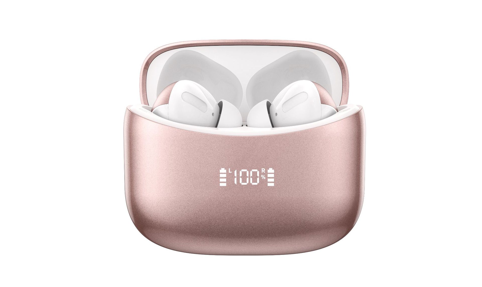 Nuevos auriculares inalámbricos verdaderos con cancelación de ruido, pantalla digital, batería de ultra larga duración y tecnología Bluetooth de Huaqiangbei.