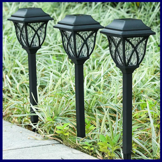 New Solar Lights, Outdoor Courtyard Lights, Garden House Lawn Lights, Outdoor Plug-In Waterproof Street Lights, Landscape Lights