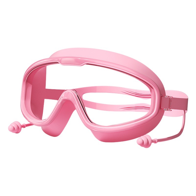 Factory Direct swimming goggles adult children large frame HD waterproof anti-fog diving professional eye protection myopia fashion wholesale