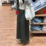 新款显瘦条纹高腰半身裙
