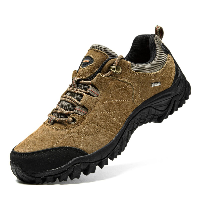 Cross-border autumn and winter outdoor hiking shoes men's shoes cowhide non-slip wear-resistant breathable sports off-road hiking shoes men's travel shoes Cross-border autumn and winter outdoor hiking shoes men's shoes cowhide non-slip wear-resistant breathable sports off-road hiking shoes men's travel shoes