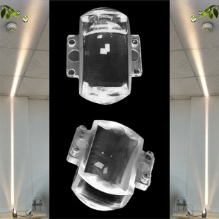 Source factory Good Goods recommended window lights window sill lights rainbow lights lens 8*180 degrees compatible with 3535 and other LED