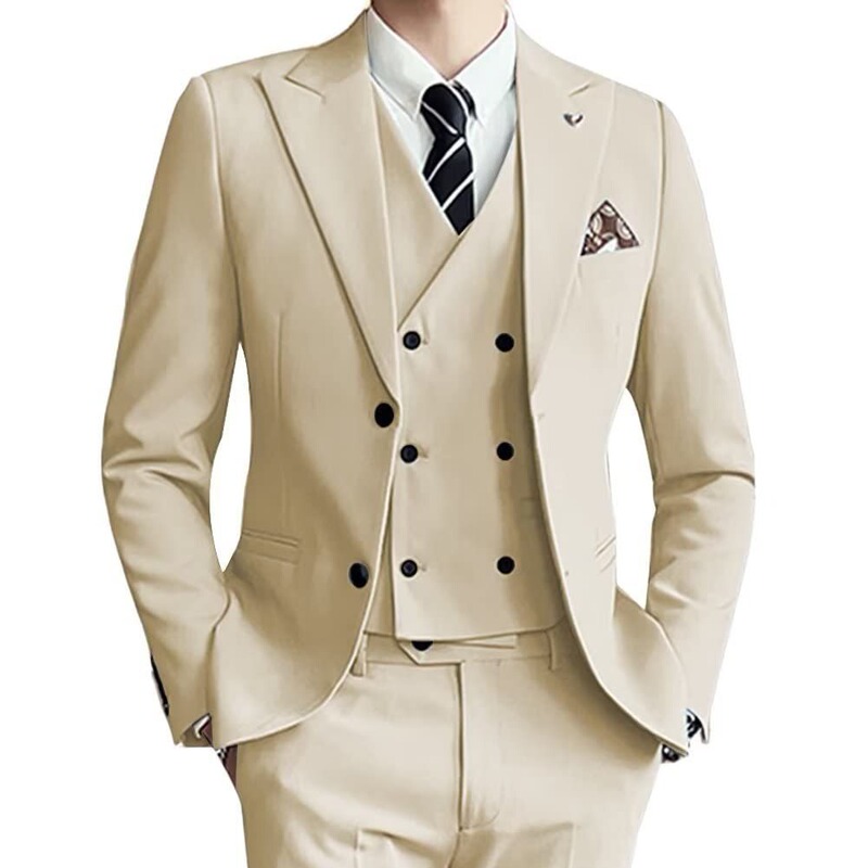 Men's Suit Suit Foreign Trade Mixed Color Suit Three-Piece Suit Men's Suit Wedding Dress Cross-Border Suit Men Men's Suit Suit Foreign Trade Mixed Color Suit Three-Piece Suit Men's Suit Wedding Dress Cross-Border Suit Men