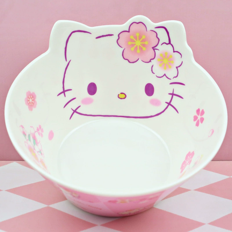 Hello Kitty, hello kitty, sanrio, spoon, tableware for food, children's dinner plate