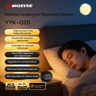跨境蓝牙耳机睡眠真无线超薄降噪新款舒适长续航侧睡入耳
