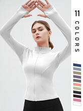 H 73320 Women's Zippered Fitness Jacket �˶����� ŷ���羳��