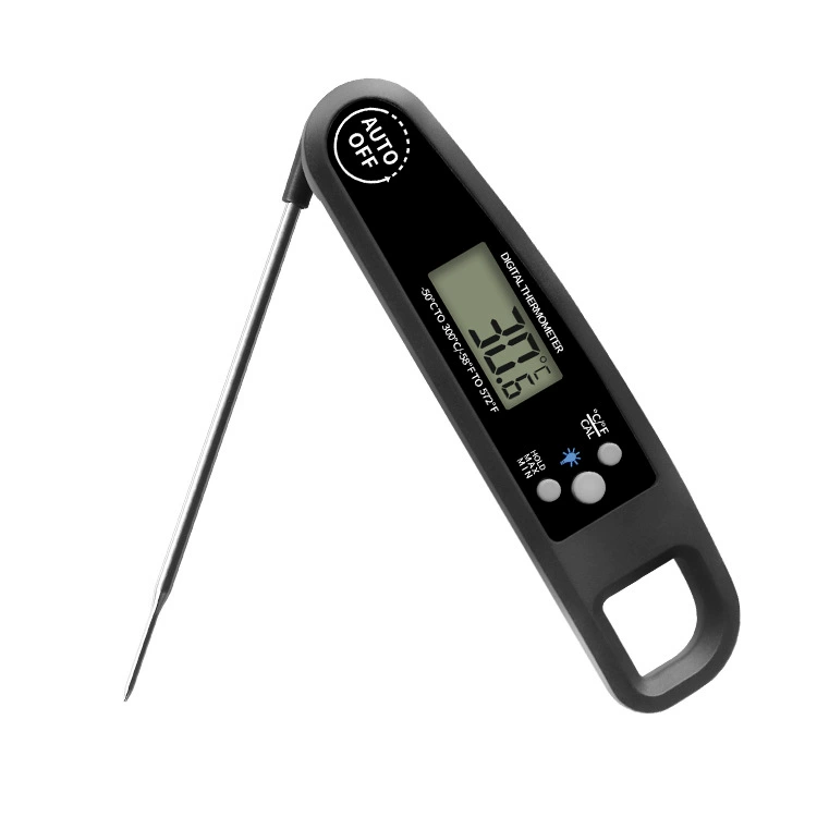 Заводская оптовая продажа складной термометр для пищевых продуктов термометр для кухонной печи для барбекю термометр для мяса