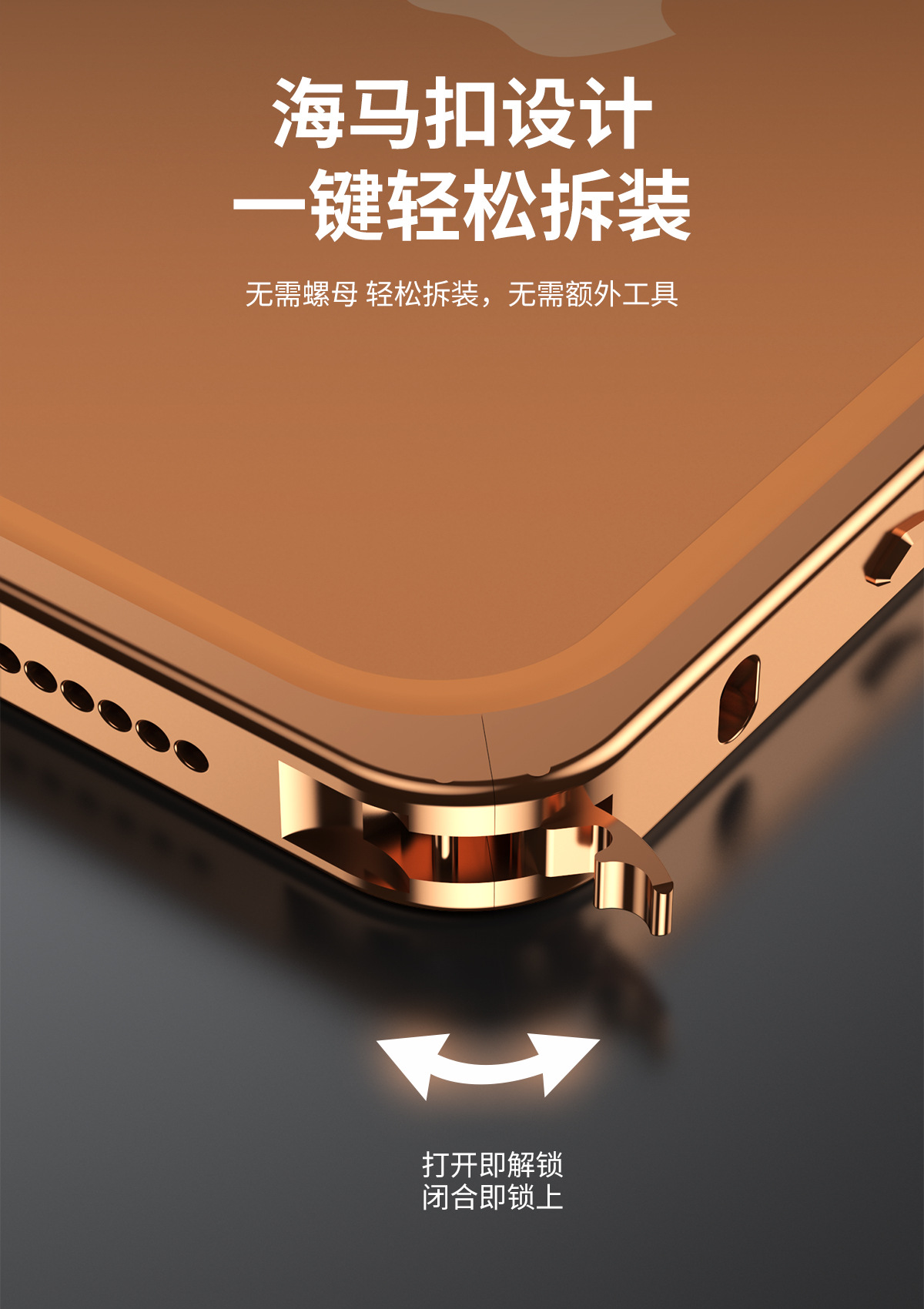 Ốp lưng viền kim loại chống sốc cho iPhone 17 Pro Max / 17 Air / 16 Pro – kiểu khung viền có nắp bảo vệ camera — Cam, Bạc, Đen, Xanh chi tiết 7