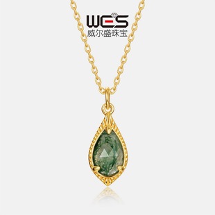 �W���羳�p��ˮ����Ȼˮ�ݬ���朵���S925�y僽�G̦�\ʯ�i���