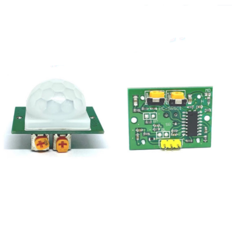 人体红外感应模块HC-SR501热释电传感器人体感应探头智能嵌入式