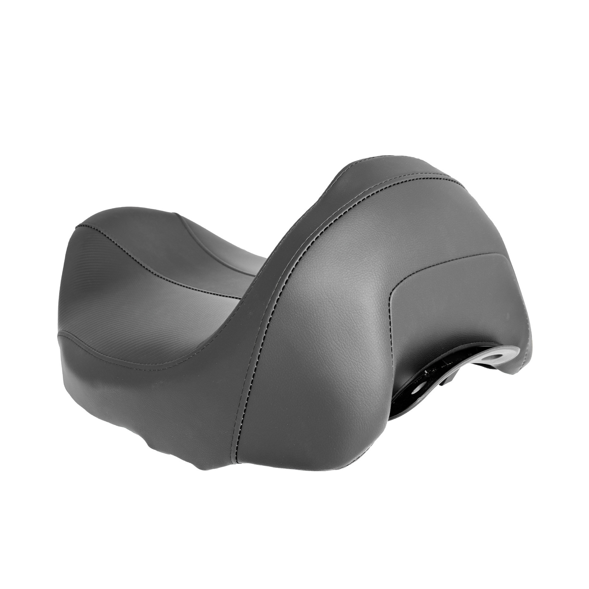 Motorcycle seat cushion adapted for Harley touring version, specialized high-performance carbon fiber single seat