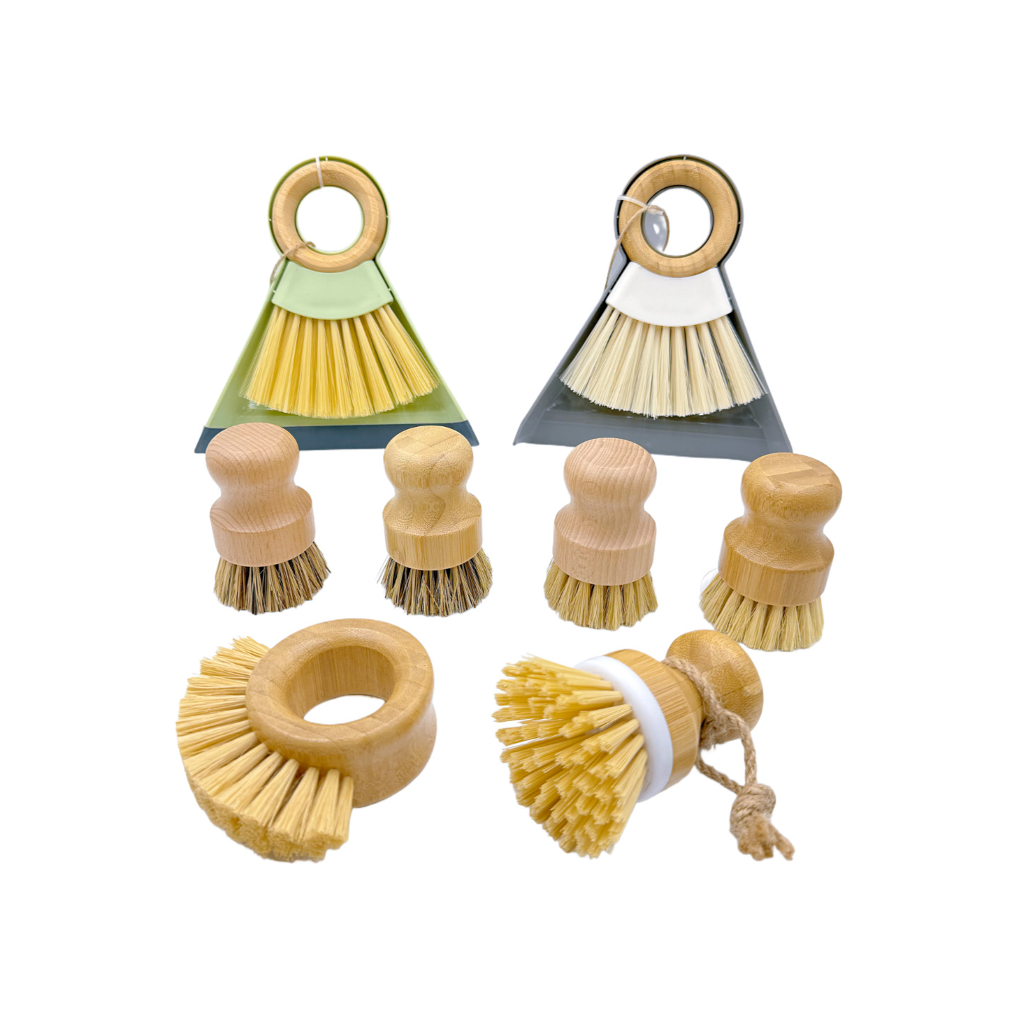 Juego de limpieza para el hogar y las tareas domésticas, cepillo multifuncional para la cocina en el hogar, cepillo para ollas con mango, cepillo para platos, cepillo para frutas y verduras, cepillo para tazas