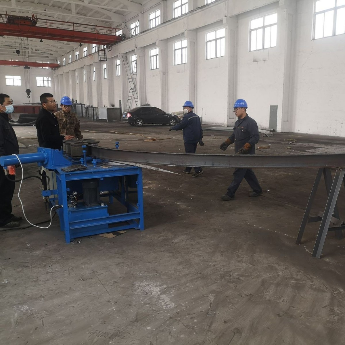 销售卧式小型槽钢卷圆机 多功能管材盘管机 金属板材卷圆盘圆机