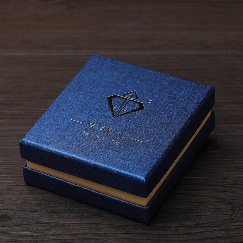 Handstring gift box gift jewelry packaging box retro jade gold bracelet storage empty box text play box wholesale