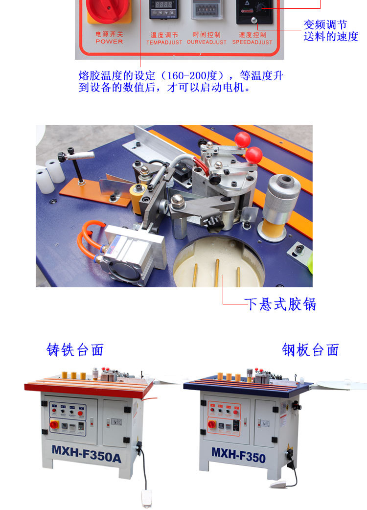 MXH-F350手动封边机 详情3