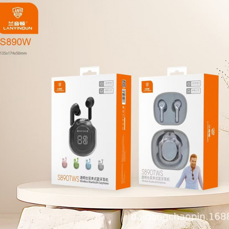 Lanyinton Ows Ear-Mounted Non-In-Ear Wireless Bluetooth Headset Dual Host In-Ear Touch Control Hd Tws Spot