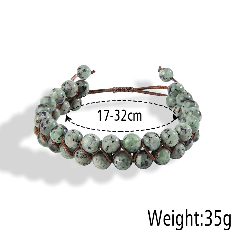 Fashion Geometric natural stone Plating Bracelets 1 Piece