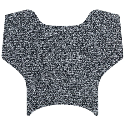 Suitable for No.9 Dz110P Wire Electric vehicle foot mat - black-and-gray-silk-circle-foot-pads