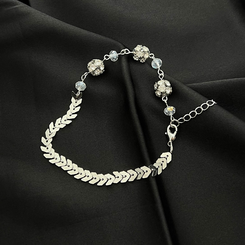 Fashion Devilu0027S Eye Beaded Alloy Copper Plating Womenu0027S Anklet 1 Piece