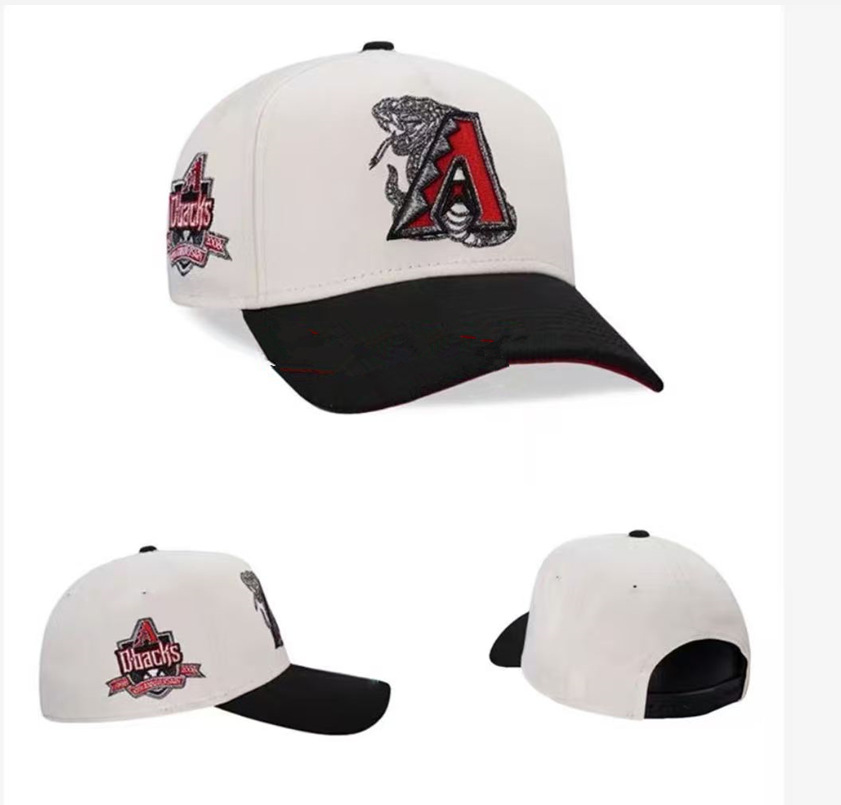 New Era Arizona Diamondbacks 10th Anniversary 9FIFTY A-Frame Cap Off White Black