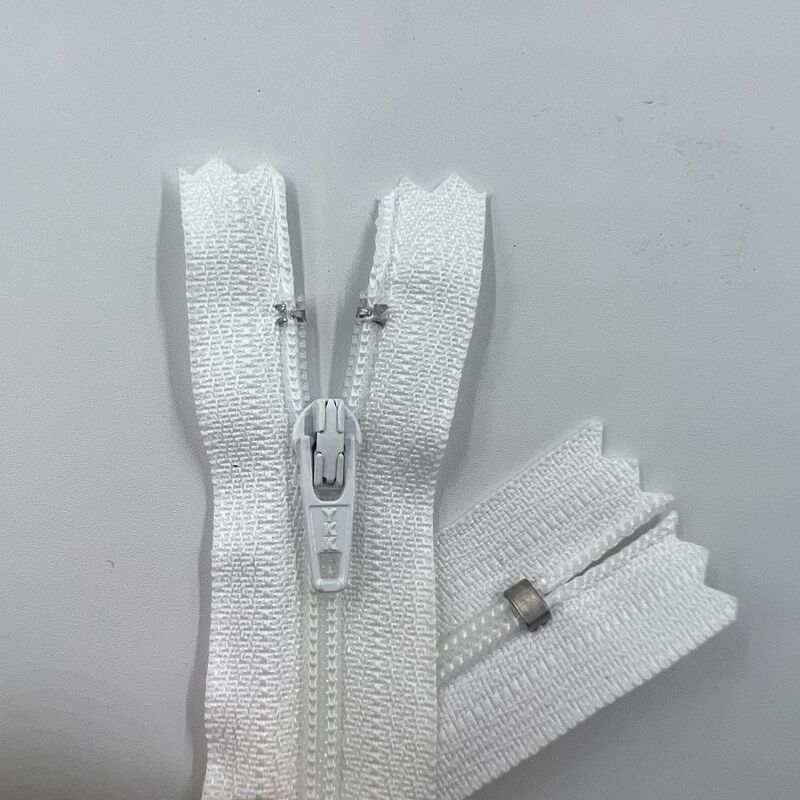 YKK ズボンジッパー在庫 3 号ナイロンクローズドテールセルフロックヘッド 600 色在庫 18 センチメートルメーカー在庫卸売|undefined