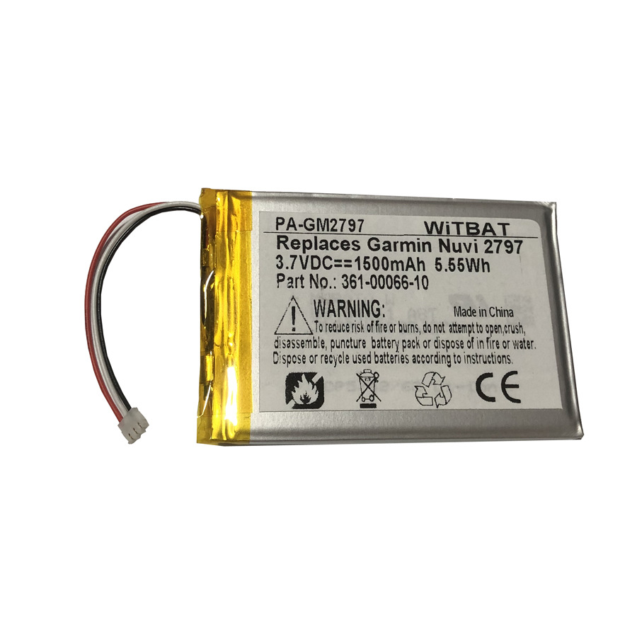 适用佳明Garmin Dezl 760LMT 770LMT GPS电池361-00066-10