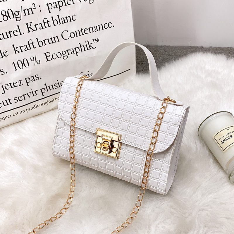 2023 nuevo bolso de mujer simple de moda bolso de hombro bolso de cadena fuente de fábrica de cabello recto image 14