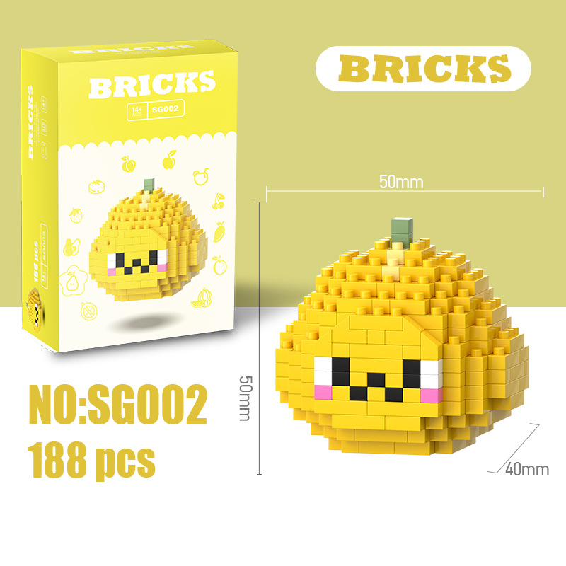 Animation IP micropartículas bloques de construcción rompecabezas piezas de regalo de juguetes DIY bloques de construcción mayoristas nacionales