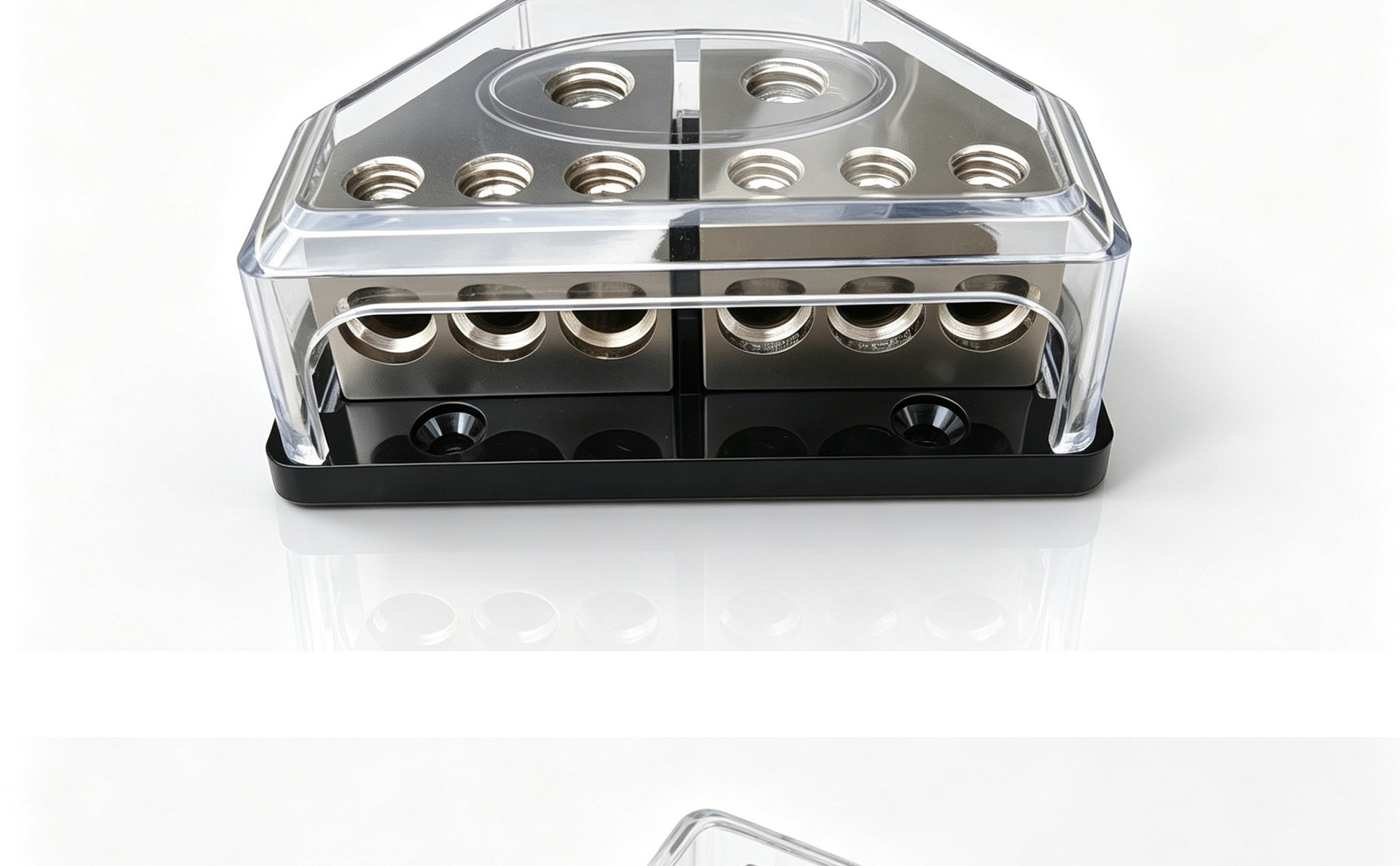 Directly supplied by the manufacturer, car audio amplifier modification splitter box, two-way six-ground line box, splitter box, hub