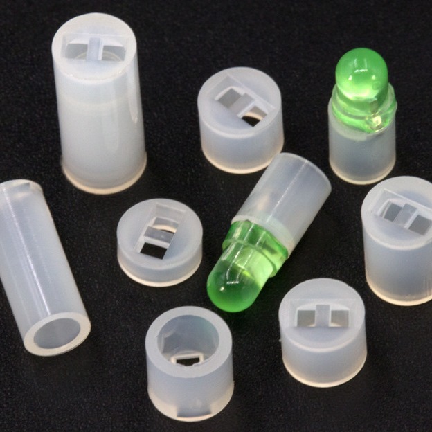 批发直径 4x19.5mm led隔离柱 led绝缘间隔柱 导光柱二极管支柱