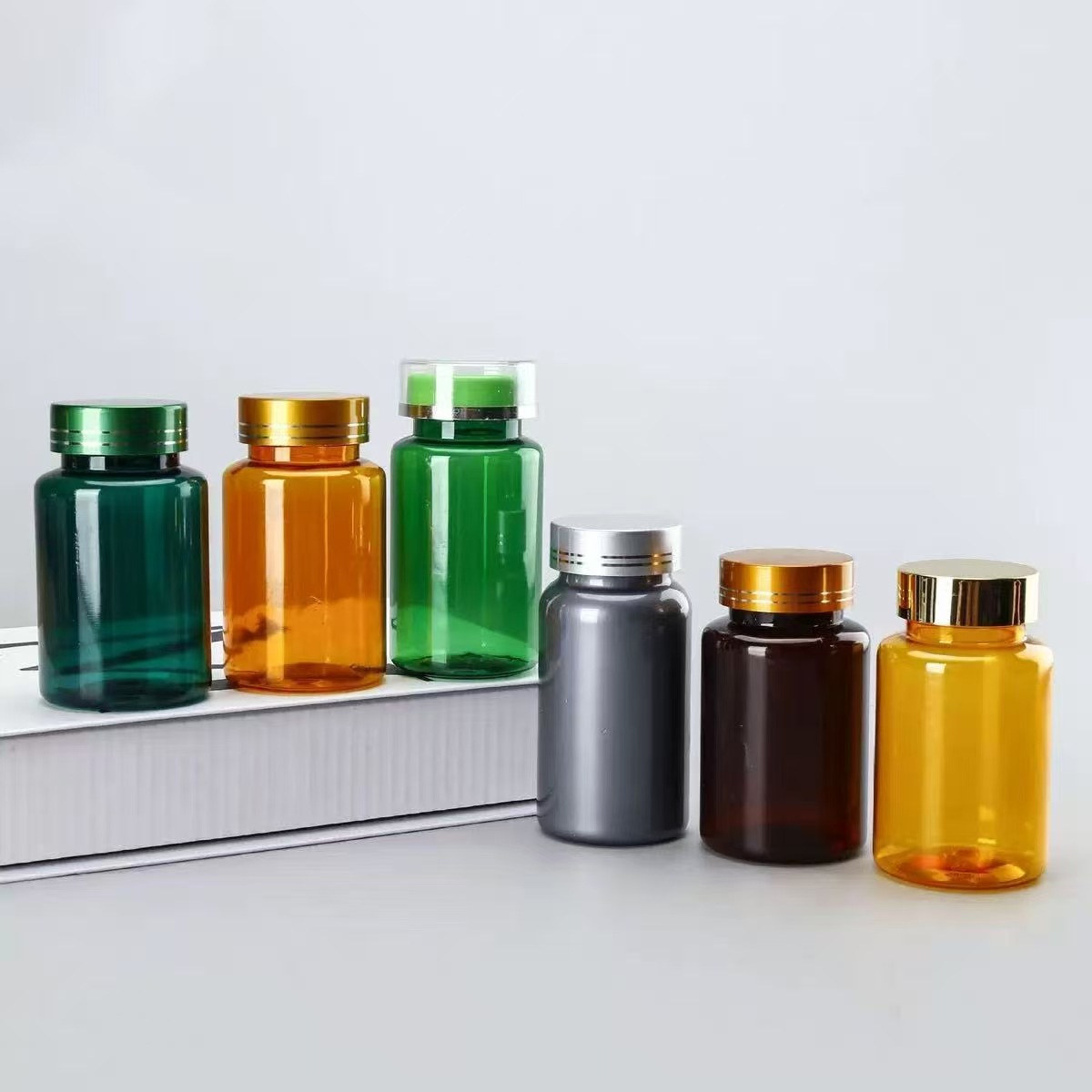 批发150cc保健品塑料瓶 pet 胶囊片剂瓶   鱼油瓶