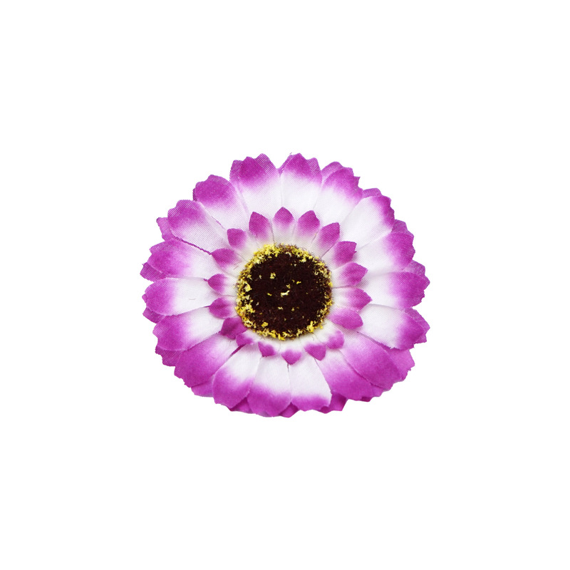 跨境批发仿真花非洲菊花头花朵半成品配件diy装饰插花拍摄道具|undefined