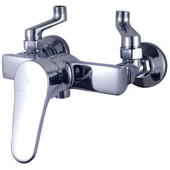 OD59 batch electric water heater mixing valve dark to bright conversion solar dual-use three-outlet dark assembly with bright installation hot and cold