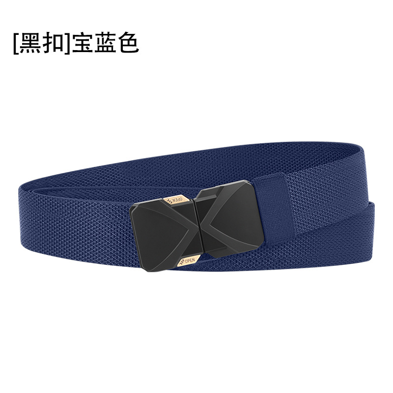 【新たなアップグレード】高弾力ゴム編みベルトは、男性と女性の同じ戦術ベルトを裁断することができます。