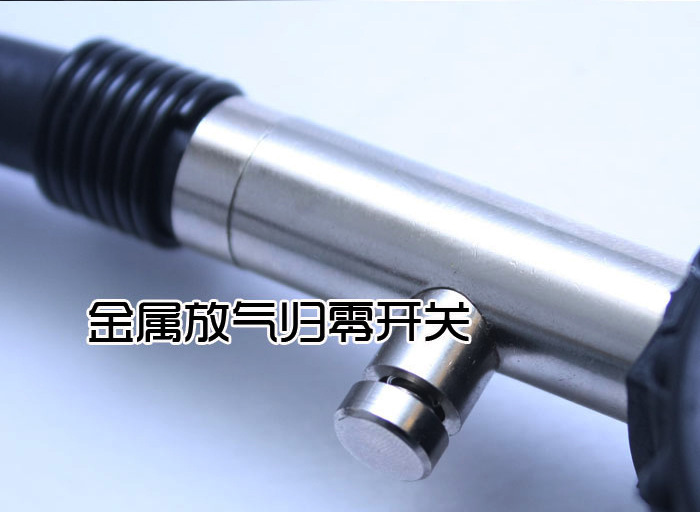 High-Precision Car Tire Pressure Gauge Multi-Function with Deflated Tire Pressure Gauge Long Hose Mechanical Tire Pressure Gauge Monitor