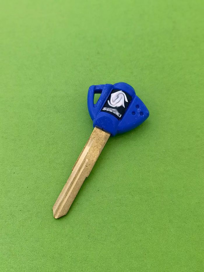 Suitable for Gsx125 Key Blank, Can Be Equipped with Chip, Suzuki En125Gs125 Key Blank