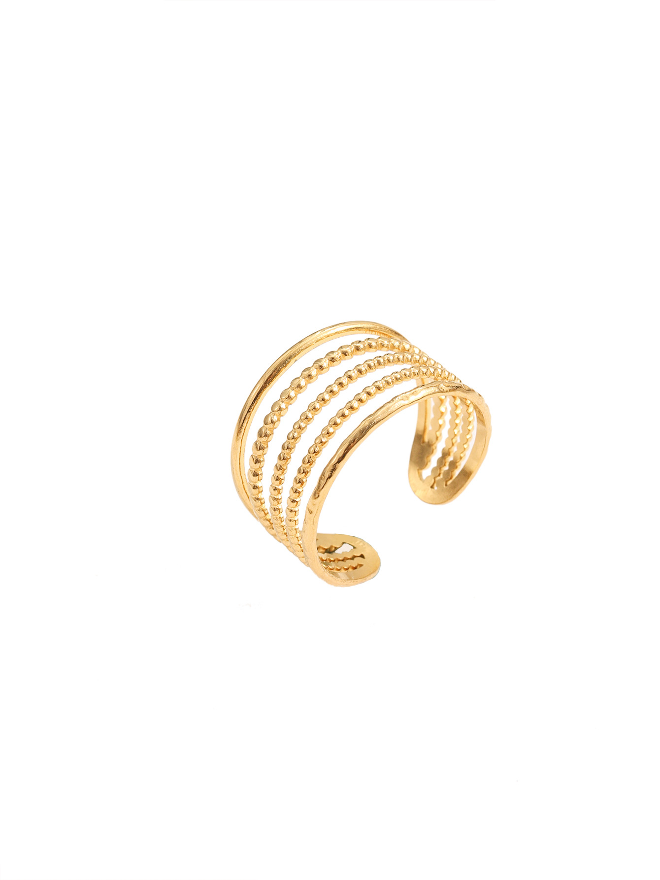 10g Weight Open Rings Classification Adjustable Ring Size 1 Piece Quantity Daily Occasion 304 Stainless Steel Material Smile Face, Snake, Bow Knot Pattern Women's Gender Retro Style Wholesale Jewelry Retro Smiley Face Snake Bow Knot 304 Stainless Steel Open Rings 13