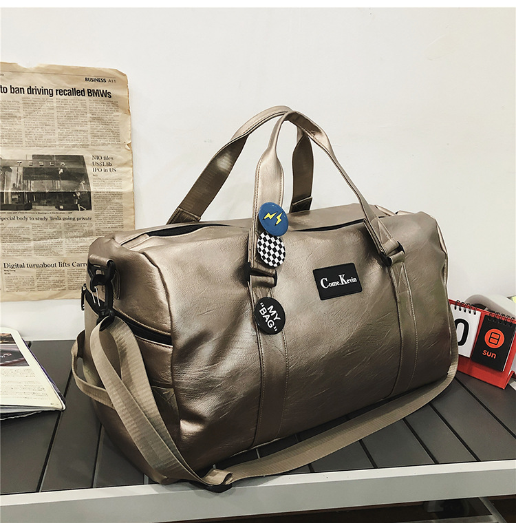 Sac de voyage, sac de sport grande capacité, sac de loisirs, sac de voyage portable, compartiment pour chaussures sec et humide, sac de yoga, sac de sport_voghion.com