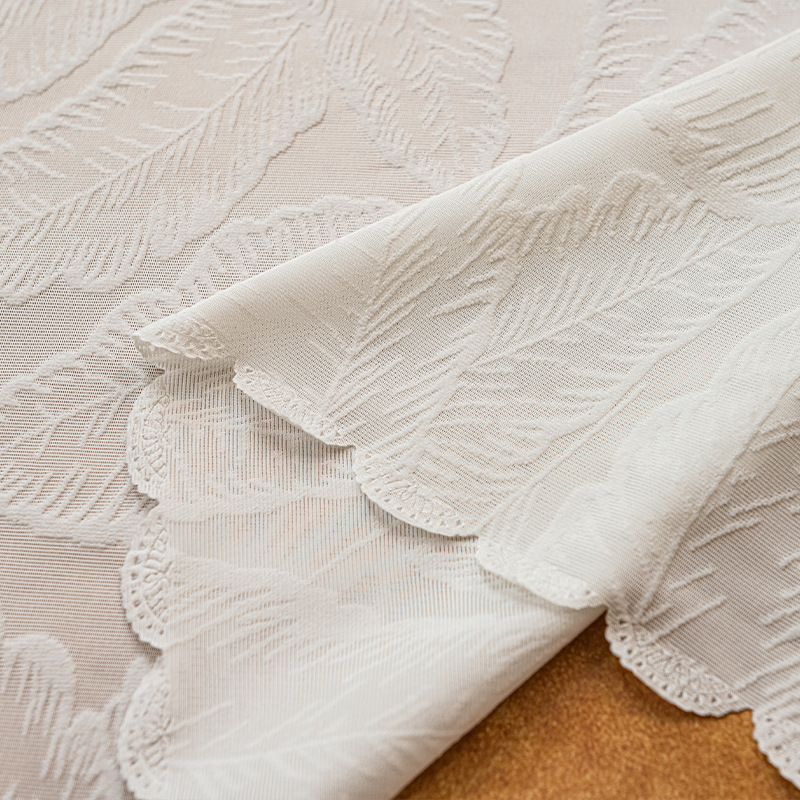 Pequeña toalla de mesa de encaje fresco de color sólido sensación de toalla de cubierta de armario de boda al aire libre a prueba de polvo mesa de postres toalla de mesa