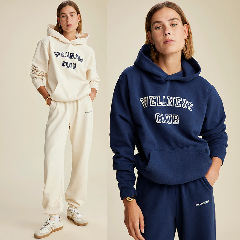 Clearance Sale ~ No Returns or Exchanges ~ Women's Fleece-Lined Hoodie with Letter Print Clearance Sale ~ No Returns or Exchanges ~ Women's Fleece-Lined Hoodie with Letter Print