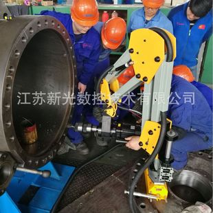 Xinguang High-power Cnc Electric Tapping Machine M24-m42 Tapping Machine Hydraulic Cylinder Rod High Efficiency Intelligent Touch Screen
