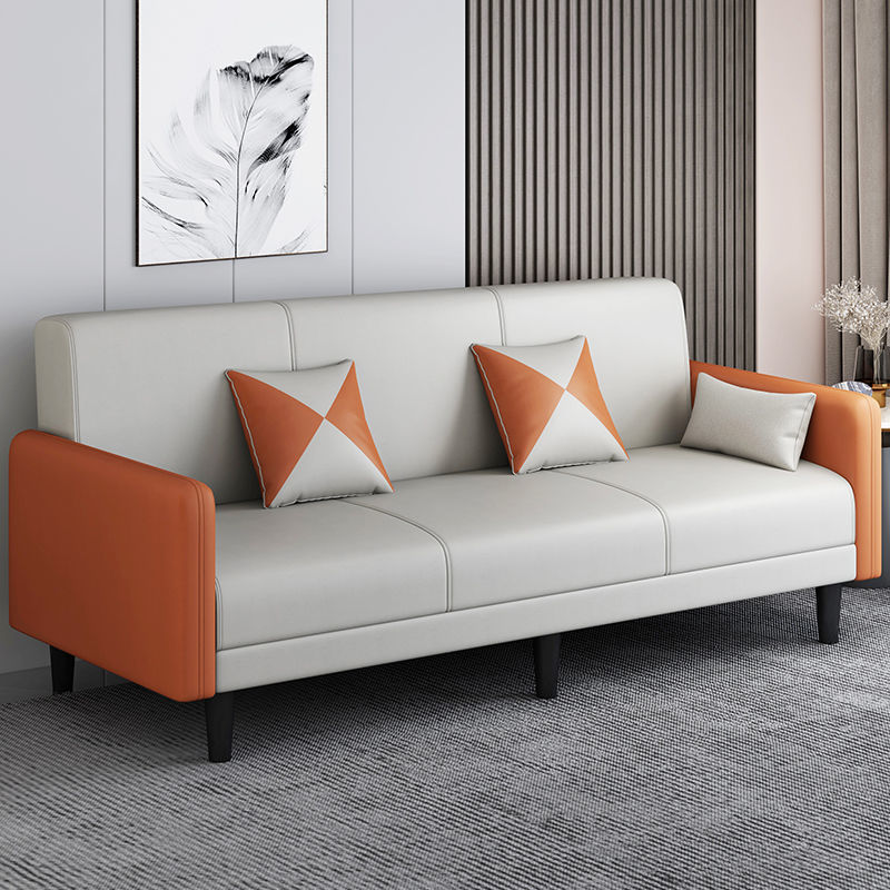 Sunshine orange + off-white (technical cloth / Double seat - total length including armrests 1.4m : without pillow