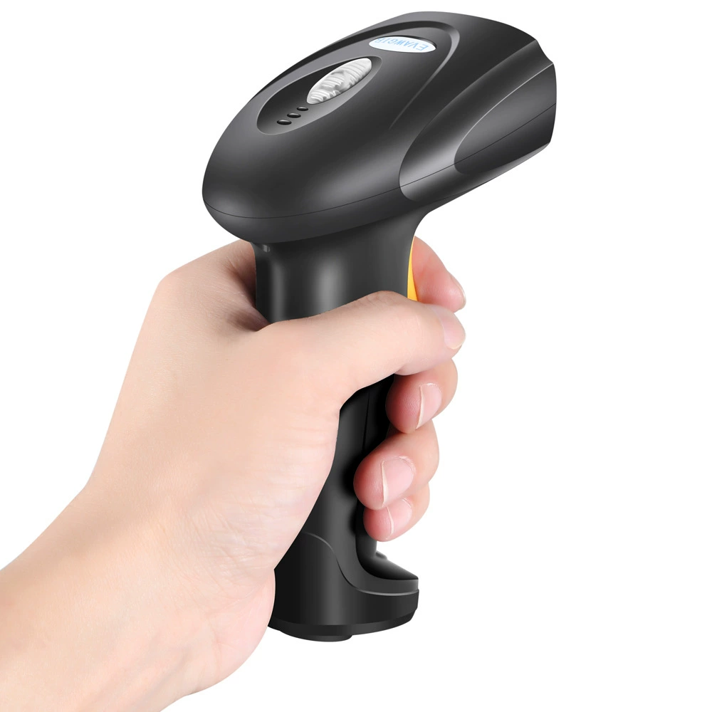 Barcode Scanner (Dalang DL series) — 1D/2D Wired, 2.4G & Bluetooth, USB Receiver, 17.3×10.9×7.3 cm