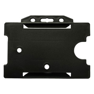 Foreign trade cross-border cross-border PP plastic ID card shell horizontal single-sided plastic employee tag card set Wholesale