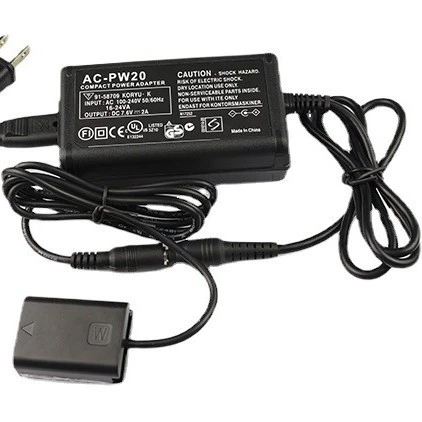 AC-PW20 подходит для камеры Sony NP-FW50 поддельный батарейный отсек внешний адаптер питания преобразователь питания