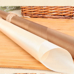 耐高溫烘焙油布加厚廚房家用烤餅乾蛋糕不粘布雙色油紙烤盤脫模紙